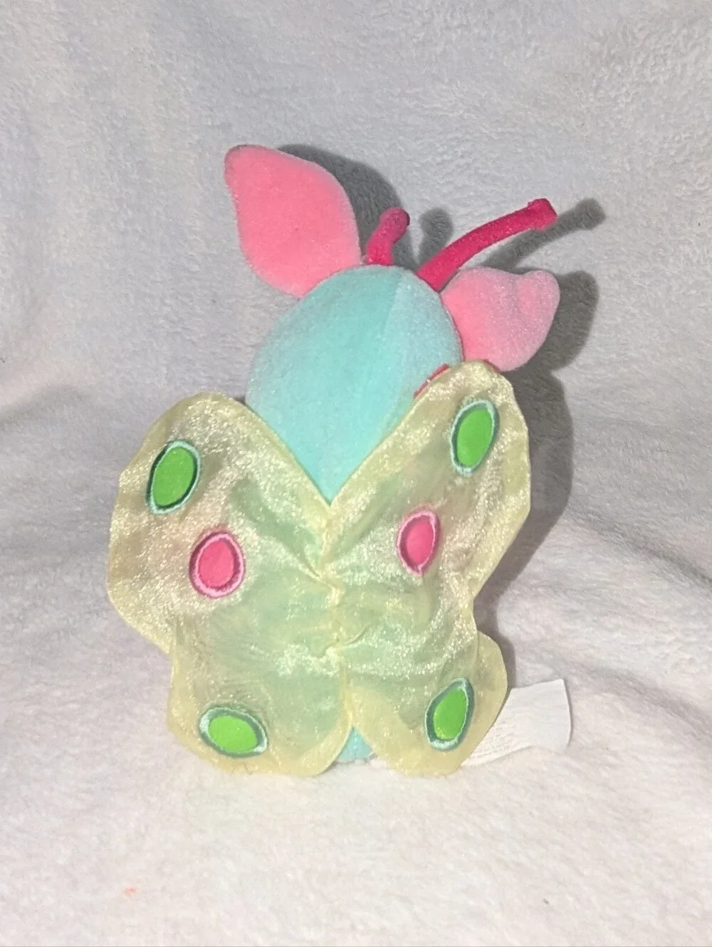 Disney Vintage Winnie the Pooh Butterfly Piglet Plush Toy 8